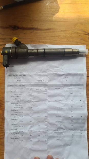 Hyundai KIA Porlasztók Bevizsgálva 0445110320