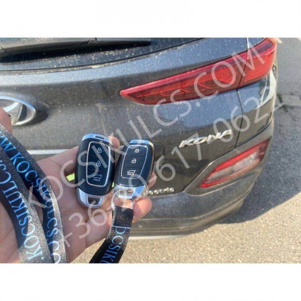 Hyundai Kona gyári típusú autókulcs eladó!