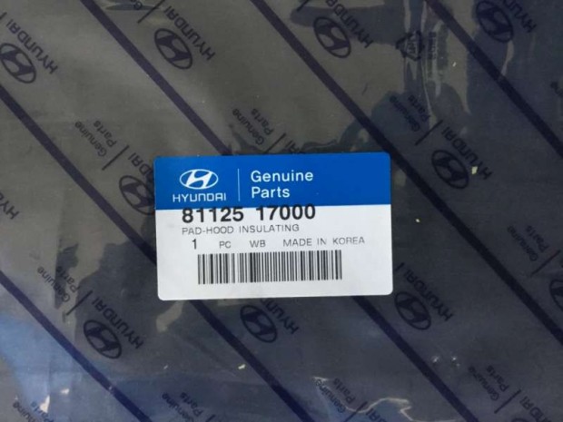 Hyundai Matrix motorháztető szigetelés 8112517000