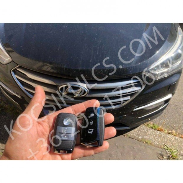 Hyundai Santafe DM (2012 - 2018) autkulcs msols, programozs