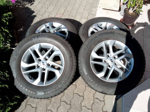 Hyundai Tucson Alufelni Felni 5x114,3 16 R16 16" 215/70 Téli gumi
