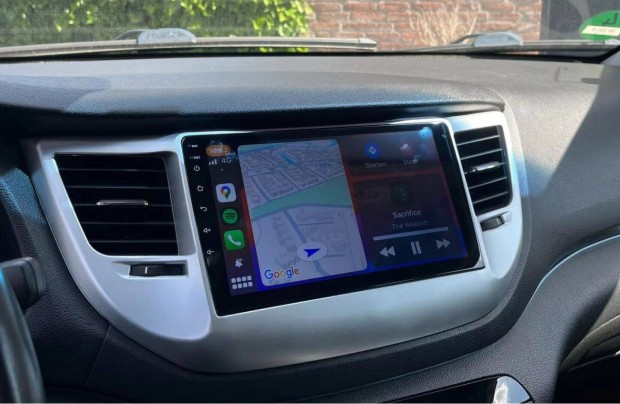 Hyundai Tucson Android Kijelz Multimdia Navigci Rdi Carplay