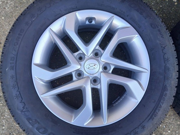 Hyundai Tucson ix35 16" alufelni felni jszer Dunlop gumikkal 5x114.3