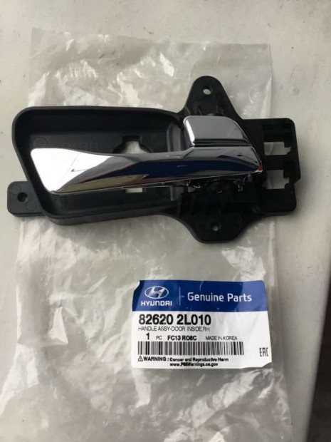 Hyundai i30 FD kilincs belső jobb 826202L010