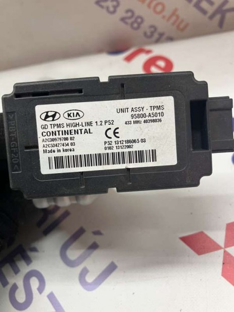 Hyundai i30 GD TPMS guminyomás elektronika 95800A5010-BON
