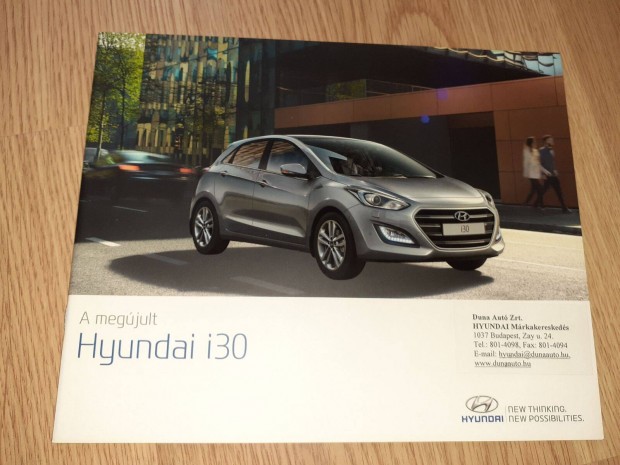 Hyundai i30 prospektus - 2015, magyar nyelv