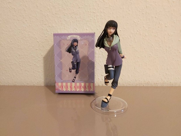 Hyuuga Hinata Naruto anime figura 20cm j dobozzal