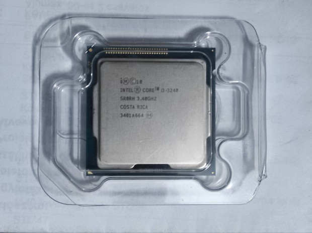 I3 3240 cpu processzor 