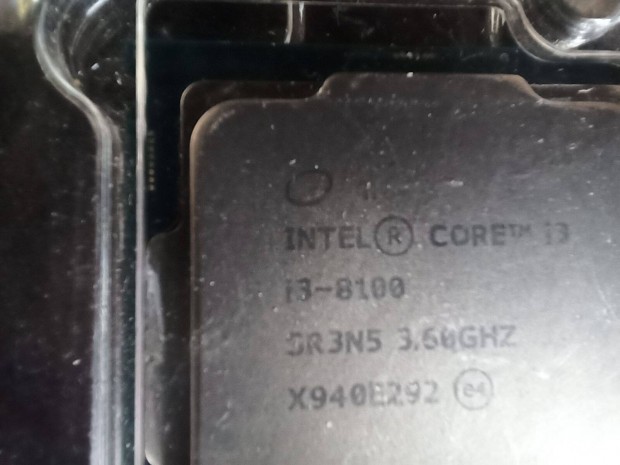 I3 8100 Processzor elad