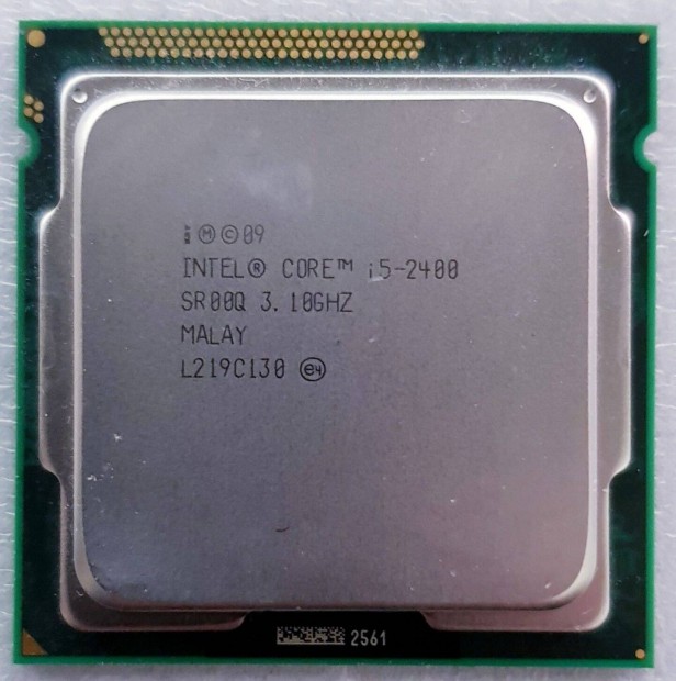 I5-2400 4x3.10 GHz CPU, LGA1155, 1 v bolti Garancival!!!