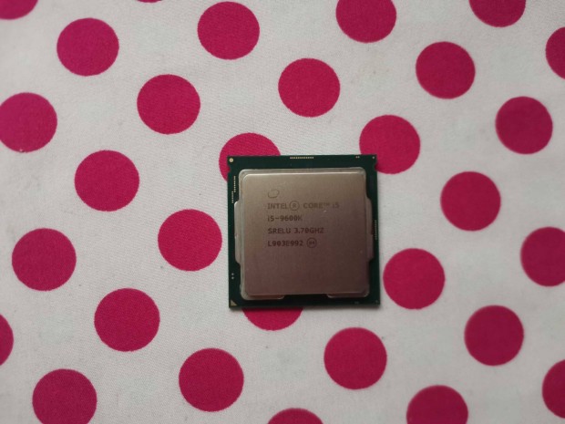 I5 9600k processzor