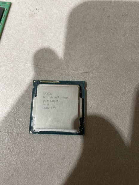 I7-4770K processzor 4mag 8 szl 3,5 ghz