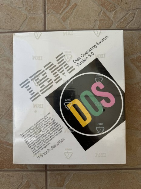 IBM  DOS 3.5 inch diskettes 1991 gyjti darab!