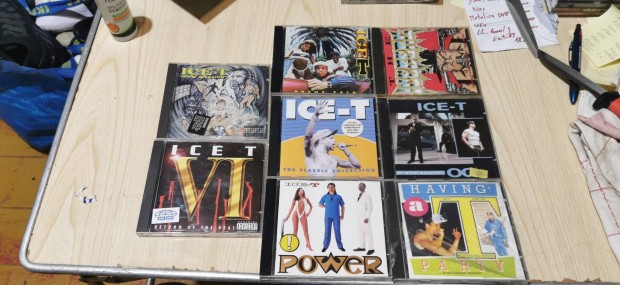 ICE-T cd lemezek.