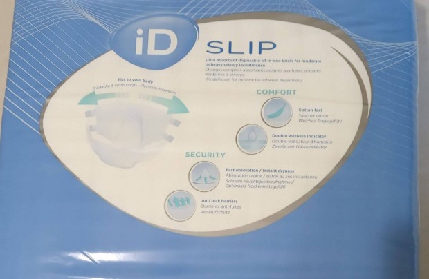 ID Slip Plus felntt pelenka, XL, 120-170 cm, unisex, 4 x 14 db/csomag