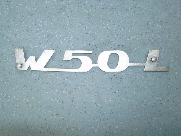 IFA W50L gyári logo felirat embléma szép eredeti áll