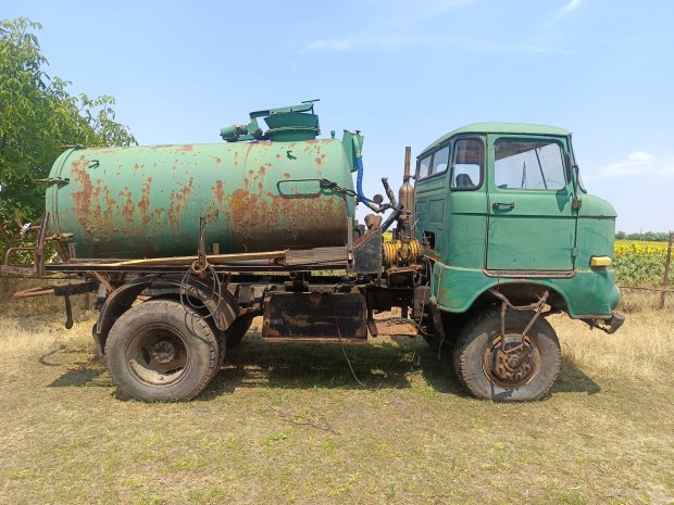 IFA w50l terepes szippantos teherautó eladó!