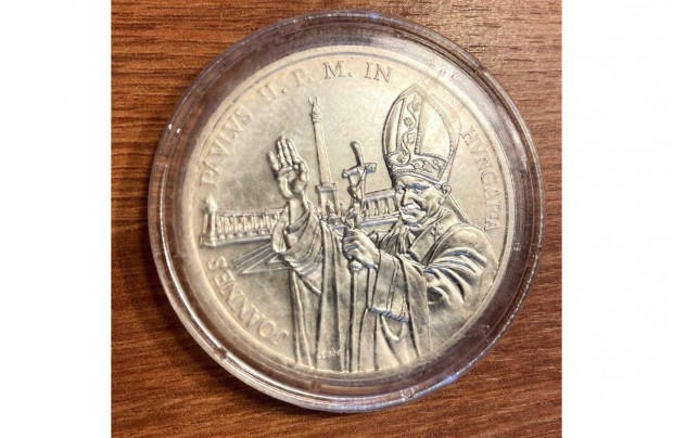 II. János Pál pápa magyaroroszági látogatása .900 ezüst 500 Forint