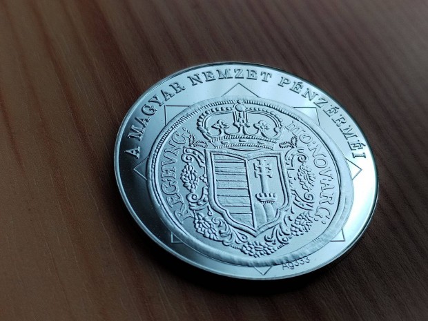II. Rákóczi Ferenc ezüst Forint emlékérem ezüst 15 g Ag 0.333