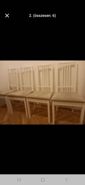 IKEA 4db B�rje Sz�k , 12500 ft / db , Ekadelen-hez hasonl�