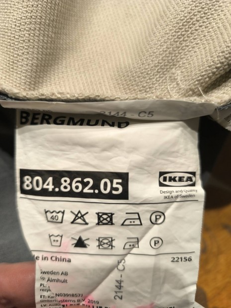 IKEA Bergmund Hallarp bzs szkhuzat 