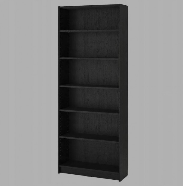 IKEA Billy könyvespolc - fekete-barna