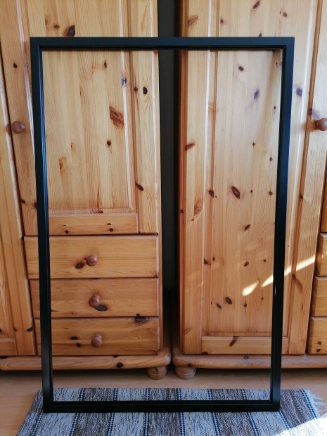 IKEA Björksta fekete alumínium képkeret 118 x 78 cm