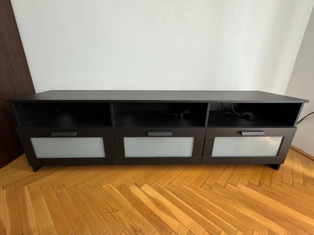 IKEA Brimnes TV-llvny, fekete,180x41x53 cm