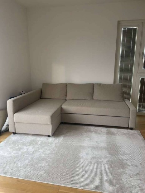 IKEA Friheten kinyitható sarokkanapé Hyllie bézs