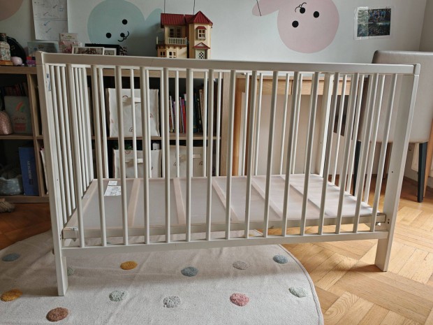 IKEA Gulliver rácsos babaágy