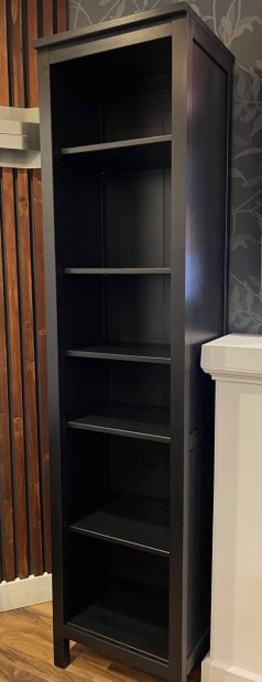 IKEA Hemnes knyvespolc fekete-barna