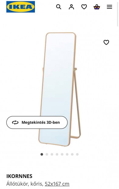 IKEA Ikornnes lltkr 52x167 cm