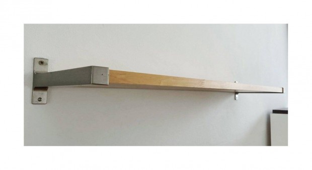 IKEA Jarpen polc & Granhult rozsdamentes acél konzol