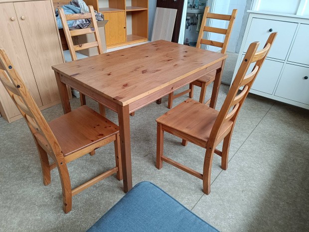 IKEA Jokkmokk asztal+4db szk