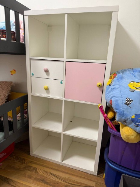 IKEA Kallax 2x4-es polc Sos elad