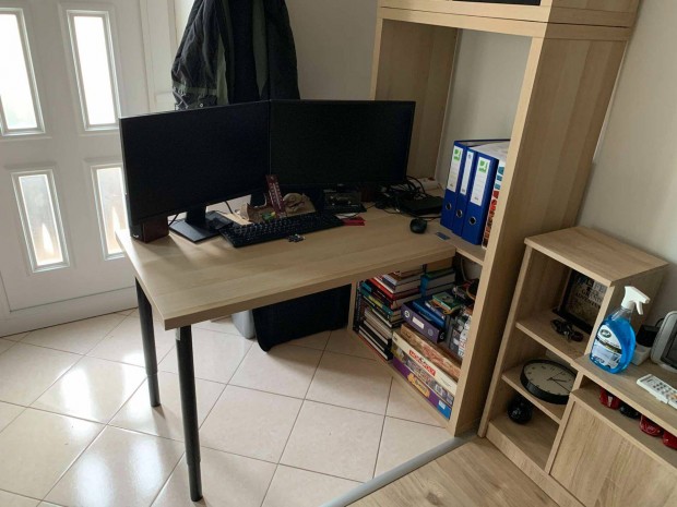 IKEA Kallax + rasztal