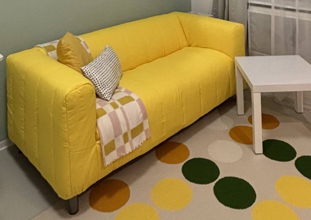 IKEA Klippan �l�nk s�rga kanap� 1,5 �ves 2 szem�lyes 