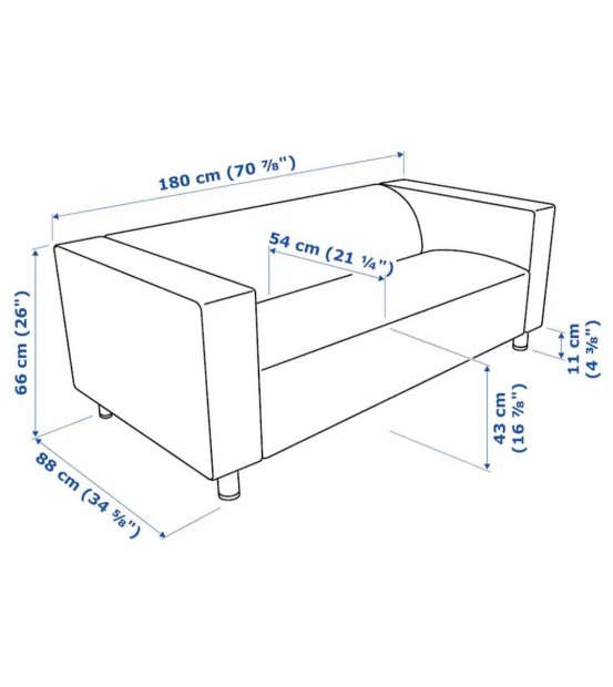 IKEA Klippan kanap