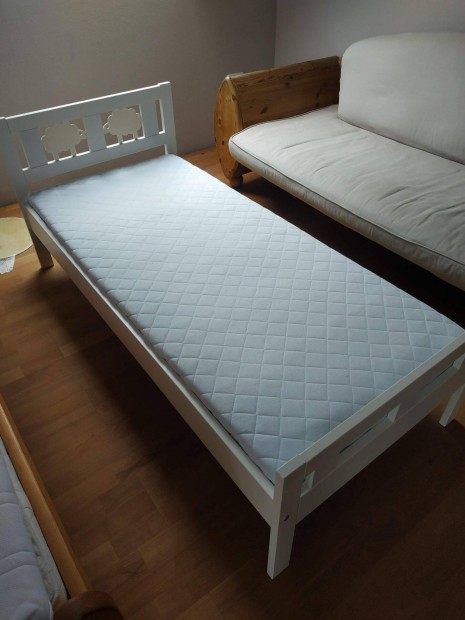 IKEA Kritter gyerekágy, ágyrács, matrac 70*160 cm