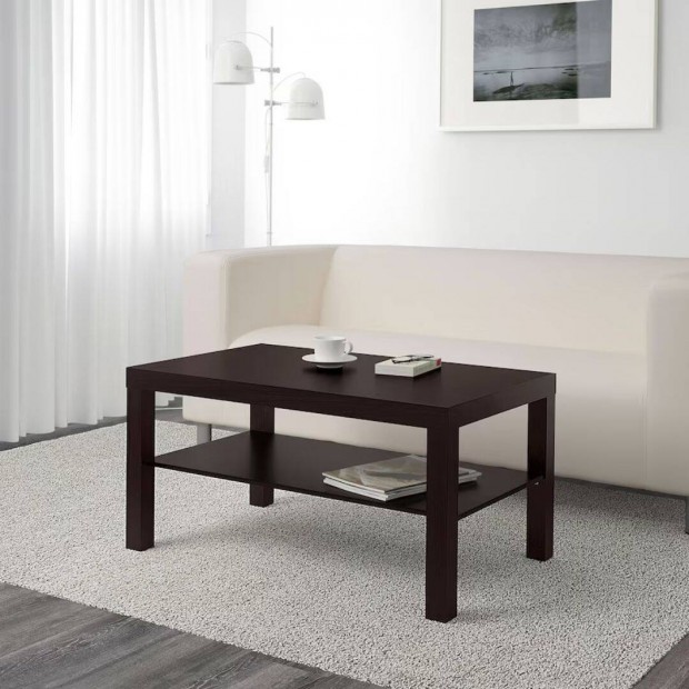 IKEA Lack dohányzóasztal 90x55 fekete