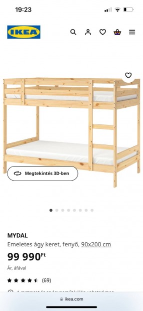 IKEA Mydal emeletes gy