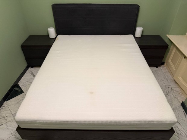 IKEA Oppland 160x200 ágy + rács + matrac