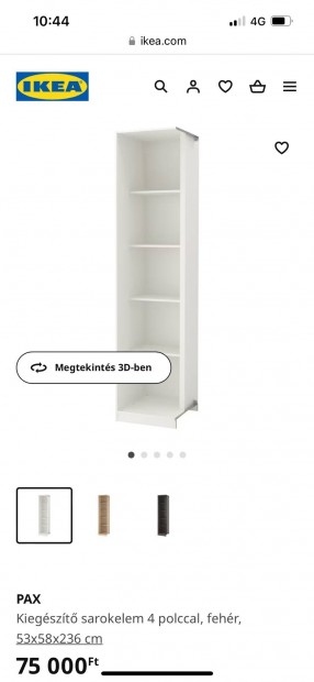 IKEA PAX sarokszekrny
