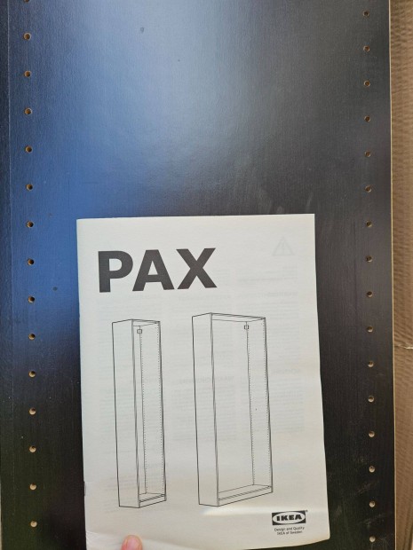 IKEA Pax gardrb vz, keskeny, sttbarna/wenge