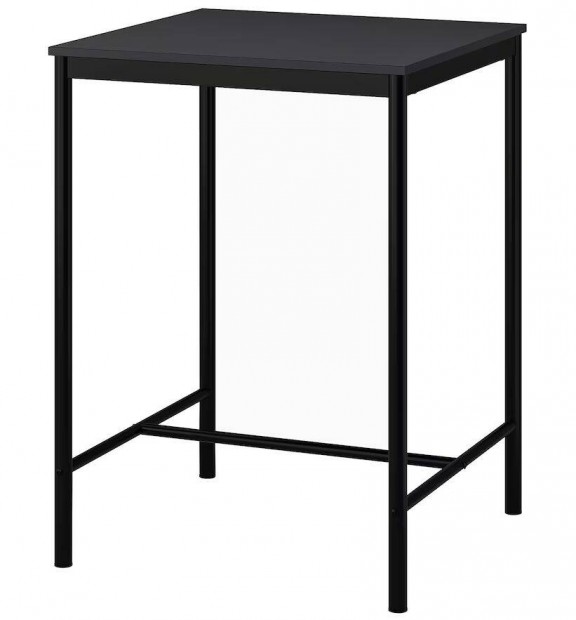 IKEA Sandsberg brasztal fekete 67x67