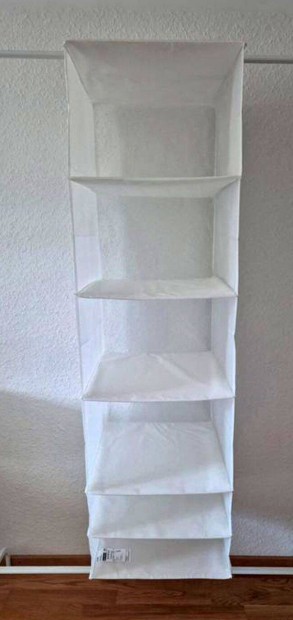 IKEA Skubb 6 rekeszes trol, fehr, 35 x 45 x 125 cm