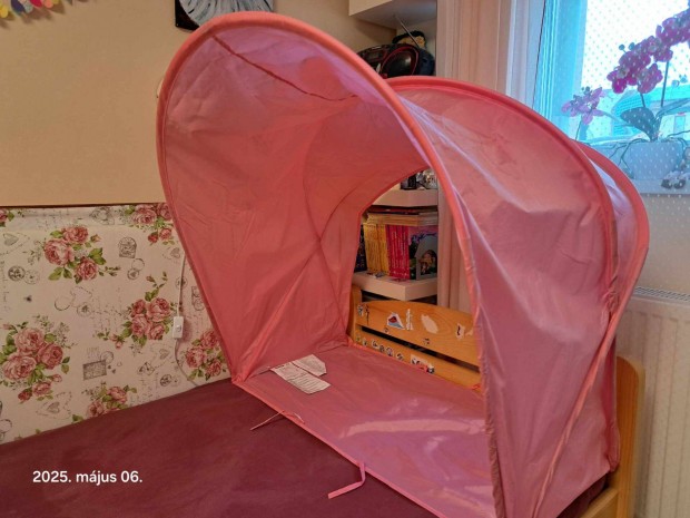 IKEA Sufflett rózsaszín baldachin, alvókuckó