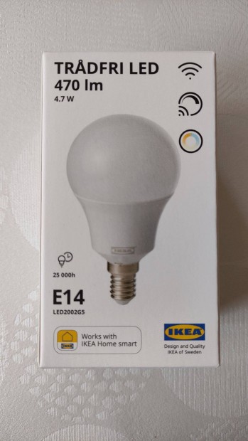 IKEA TRDfri LED okos izz E14 Zigbee vezetk nlkli