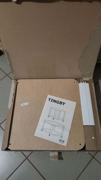 IKEA Tingby grgs dohnyzasztal kis asztal jjeli szekrny j 