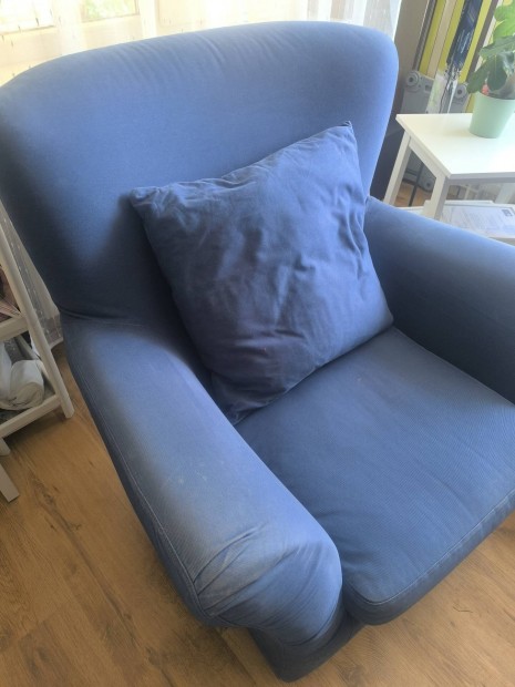 IKEA Tomelilla kényelmes fotel + lábtartó